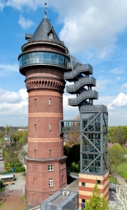 Aquariusturm Mülheim an der Ruhr, Foto RWW (A. Köhring) 2012
