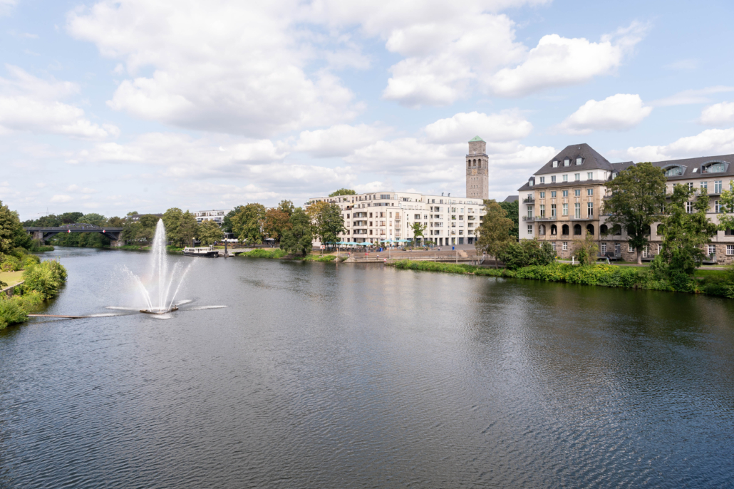 View of Mülheim (© Helena Grebe, Stadt Mülheim an der Ruhr)