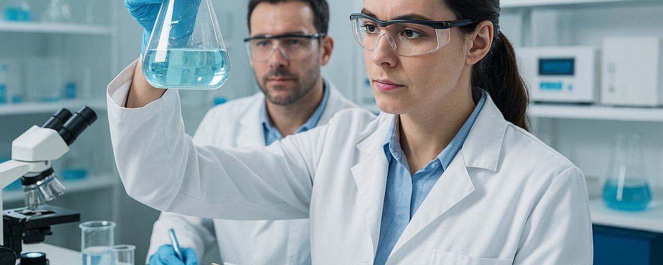 Forschende im Labor Forschende im Labor